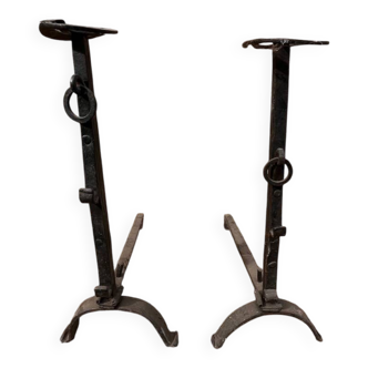 Chenets landiers ancien