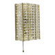 brass and aryl glass wall light sconce by Emil Stejnar, Austria, 1950s
