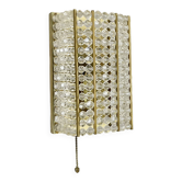 brass and aryl glass wall light sconce by Emil Stejnar, Austria, 1950s