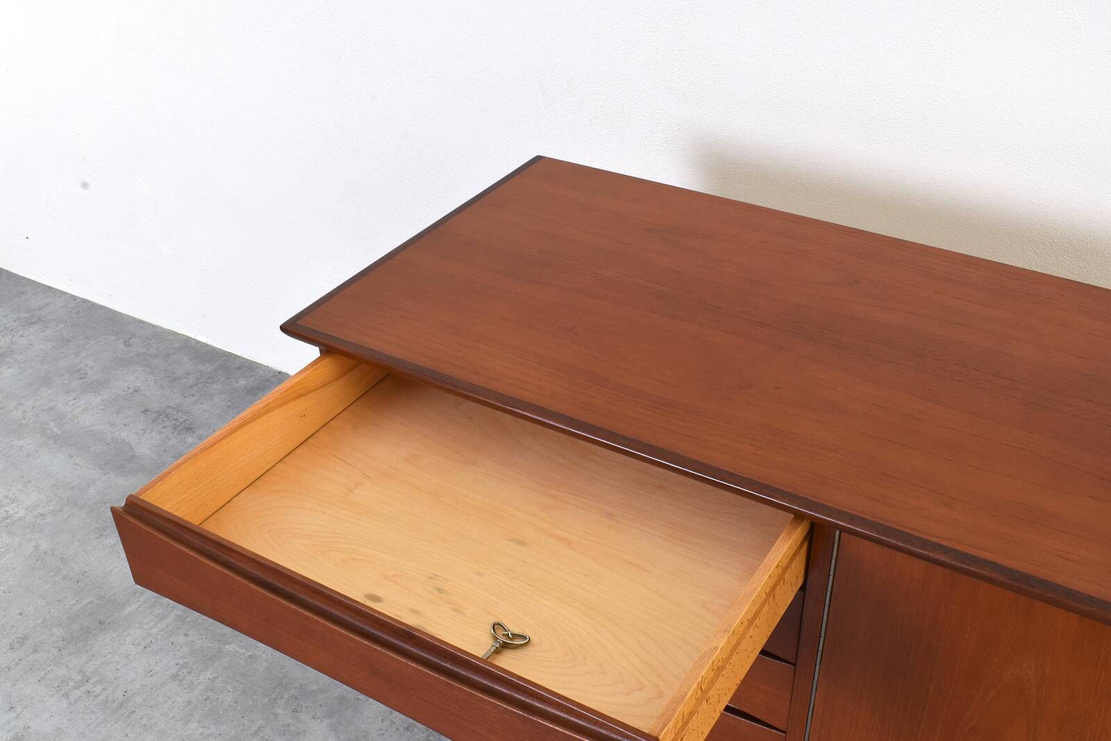 Mid-Century Teak Sideboard by Fredrik A. Kayser, Norway, 1960s.