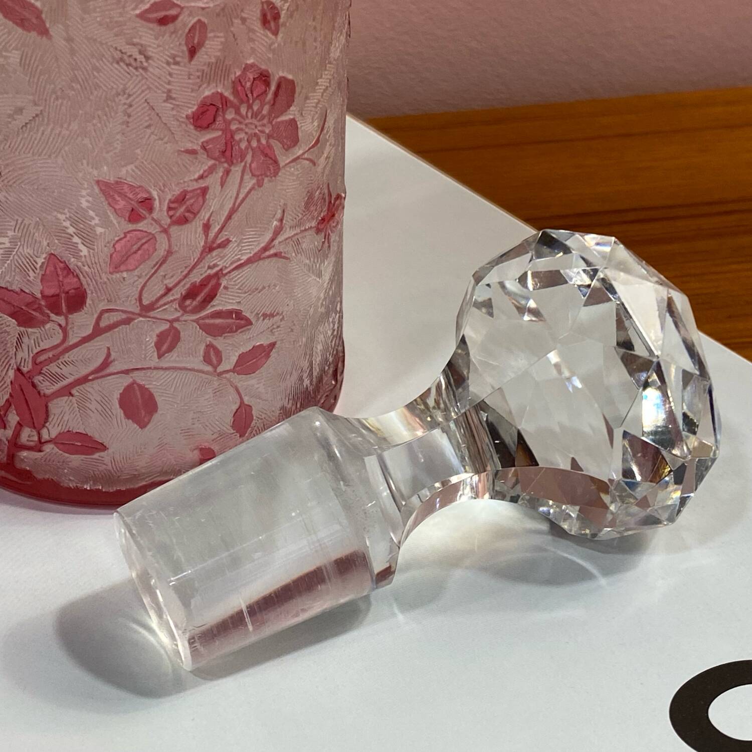 Baccarat perfume bottle