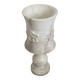 Vintage lamp in sculpted alabaster - flower shape