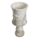Vintage lamp in sculpted alabaster - flower shape