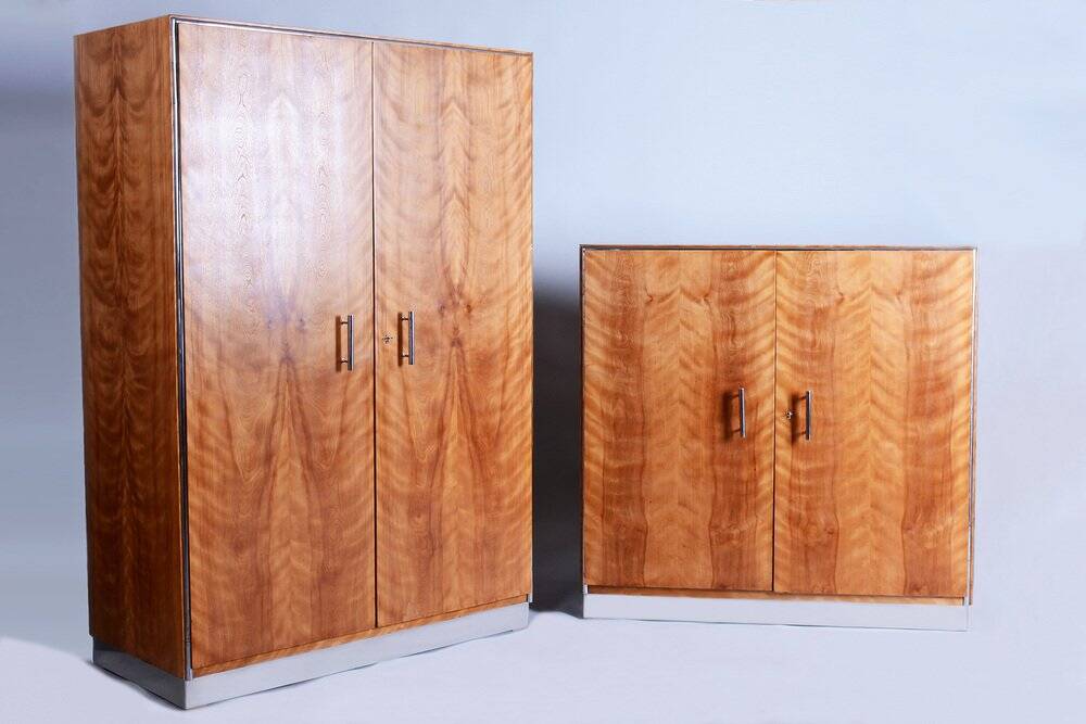 Bauhaus Wardrobe by H.J. Hagemann for Mücke Melder, 1930s