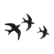 Soaring 3 ceramic swallows