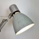 Industrial Grey Scissor Wall Lamp, 1960s