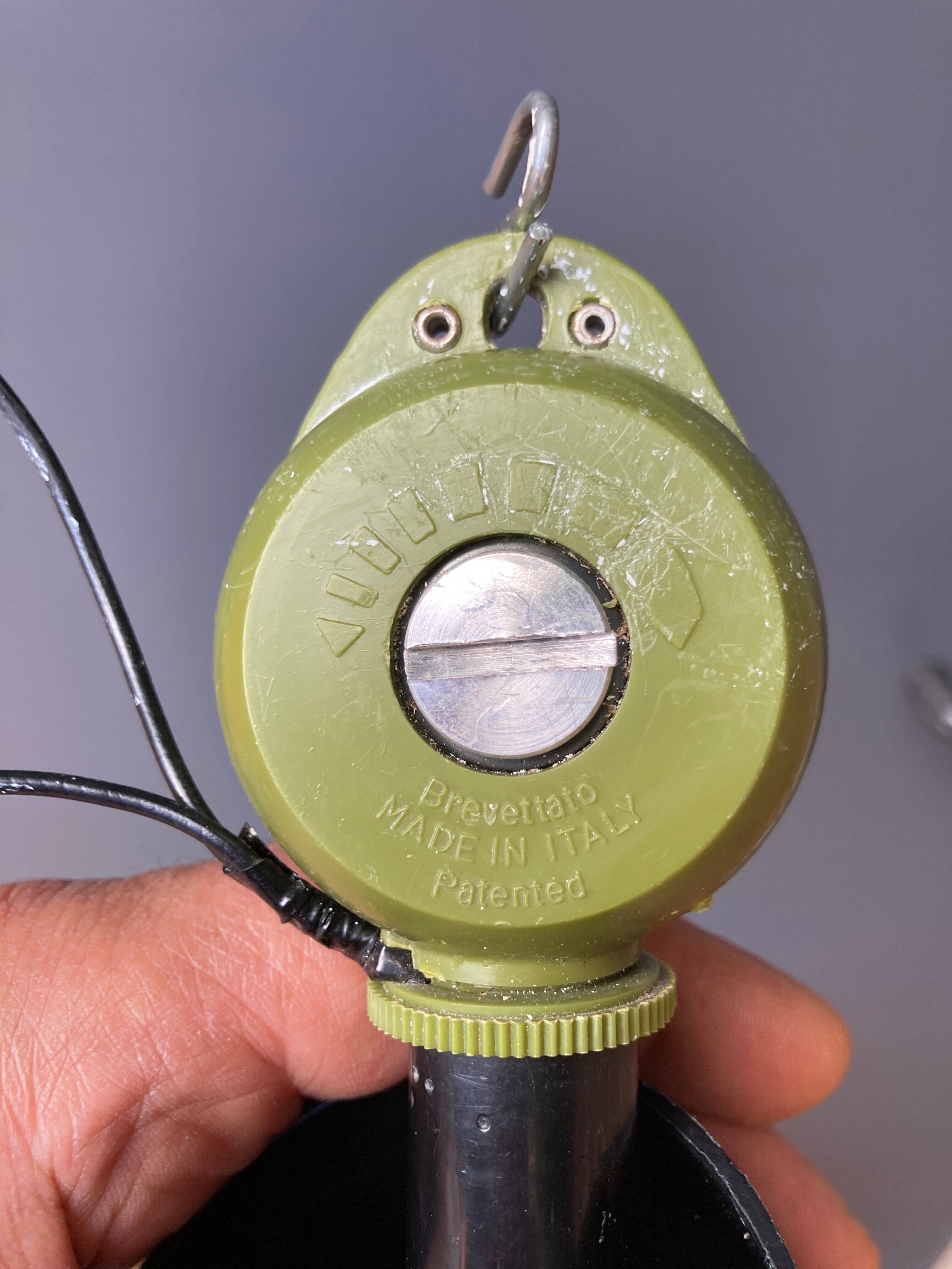 Vintage Italian suspension in rise and down