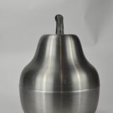 Pear-shaped ice bucket.