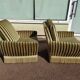 Lot de 2 fauteuils en velours