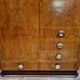 Armoire époque Art Déco en noyer vers 1920-1930