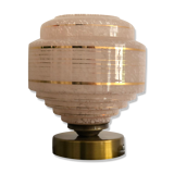 Lampe à poser verre de Clichy