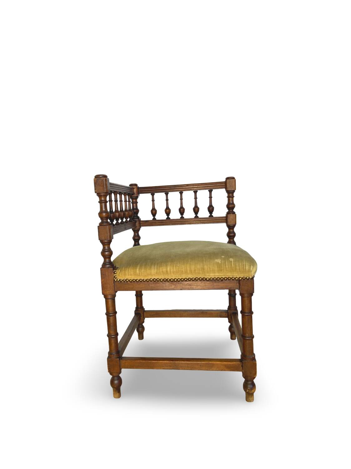 2 chaises et 1 chaise de coin italiennes, années 1950