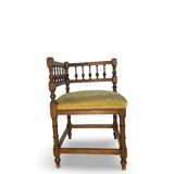 2 chaises et 1 chaise de coin italiennes, années 1950