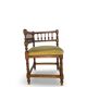 2 chaises et 1 chaise de coin italiennes, années 1950