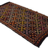 Anatolian handmade kilim rug 325 cm x 163 cm