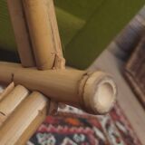 70's bamboo coffee tables