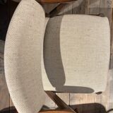 Model 42 teak dining chairs by Kai Kristiansen for Schou Andersen