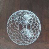 Butterfly crystal glass candy box