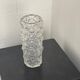Clear decorative Vase sculpture with spikes, glass vase