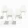 Set of 4 "Bikini" Chairs by Charles & Ray Eames for Herman Miller