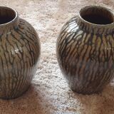 Pair of ceramic vases