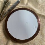 Ancient ceramic platter and bottle coaster