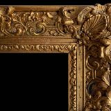Frame XIX° century Louis XIV style gilded stucco Antique Frame