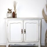 Antique furniture in white and gold wood
