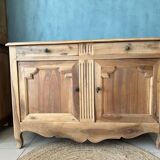 Low walnut sideboard