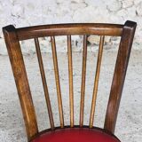 Pair of bistro chairs model # 153 by Baumann, circa 50/60