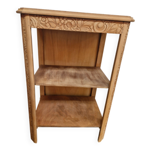 sellette en bois art