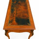 French flat desk in Louis XV style and bronze