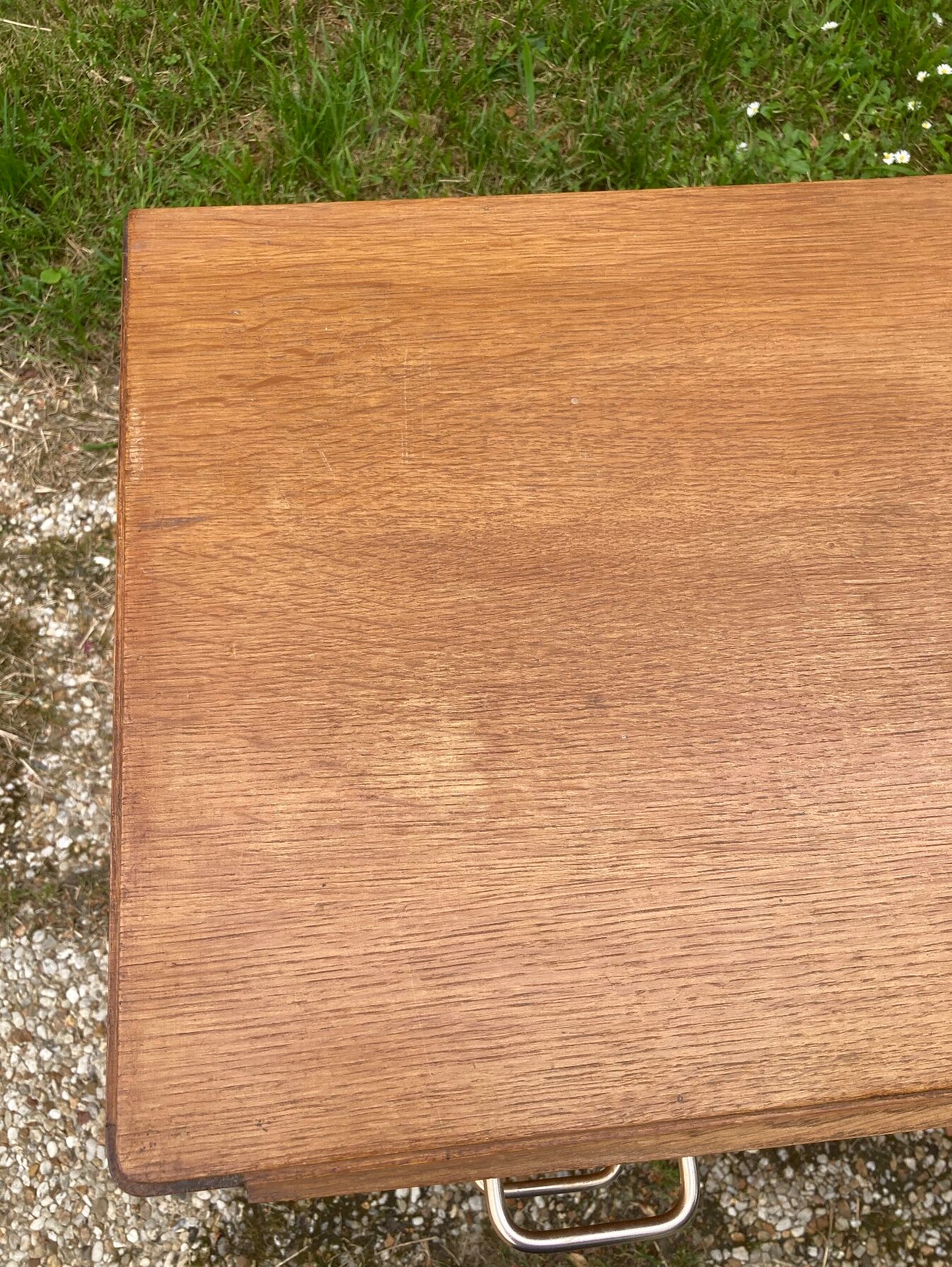 Vintage chest of drawers compass feet