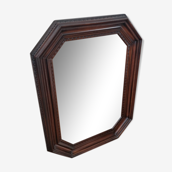 Miroir en bois ancien 57x87cm