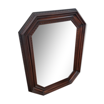 Ancient wooden mirror  57x87cm