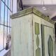 Armoire polychrome alsacienne 1800