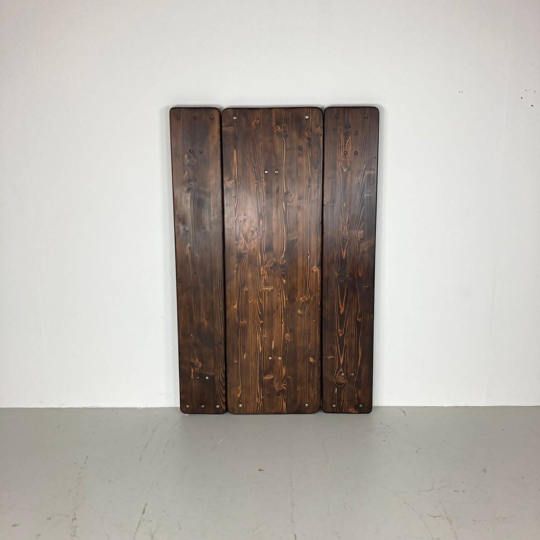 Table et bancs de bière allemands vintage de longueur sur mesure