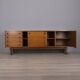 Vintage 1960s Italian-design teak wood sideboard