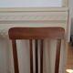 Pair of patinated bistro chairs