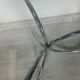 Glass steel table