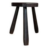 Vintage Brutalism Farm Stool