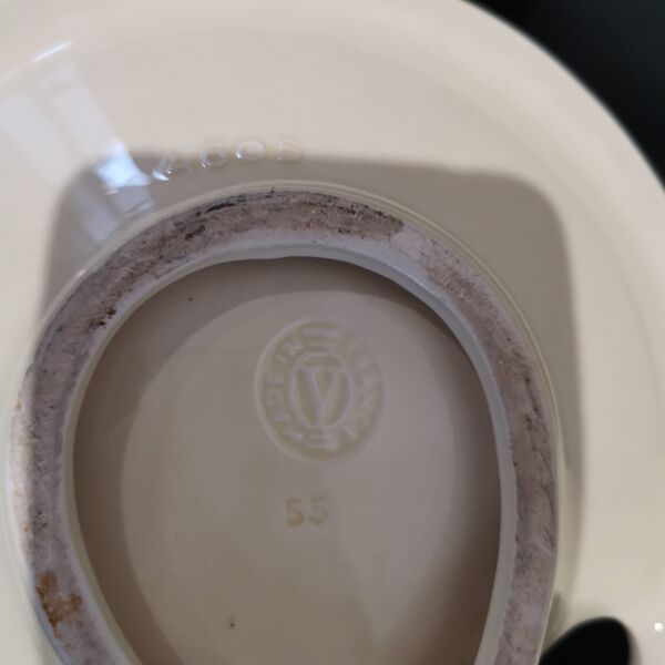 Plat à apéritif 3 coquillages Verceram 60'S