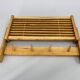 Mid-century Coat Hanger with Folding Shelf, Czechoslovakia