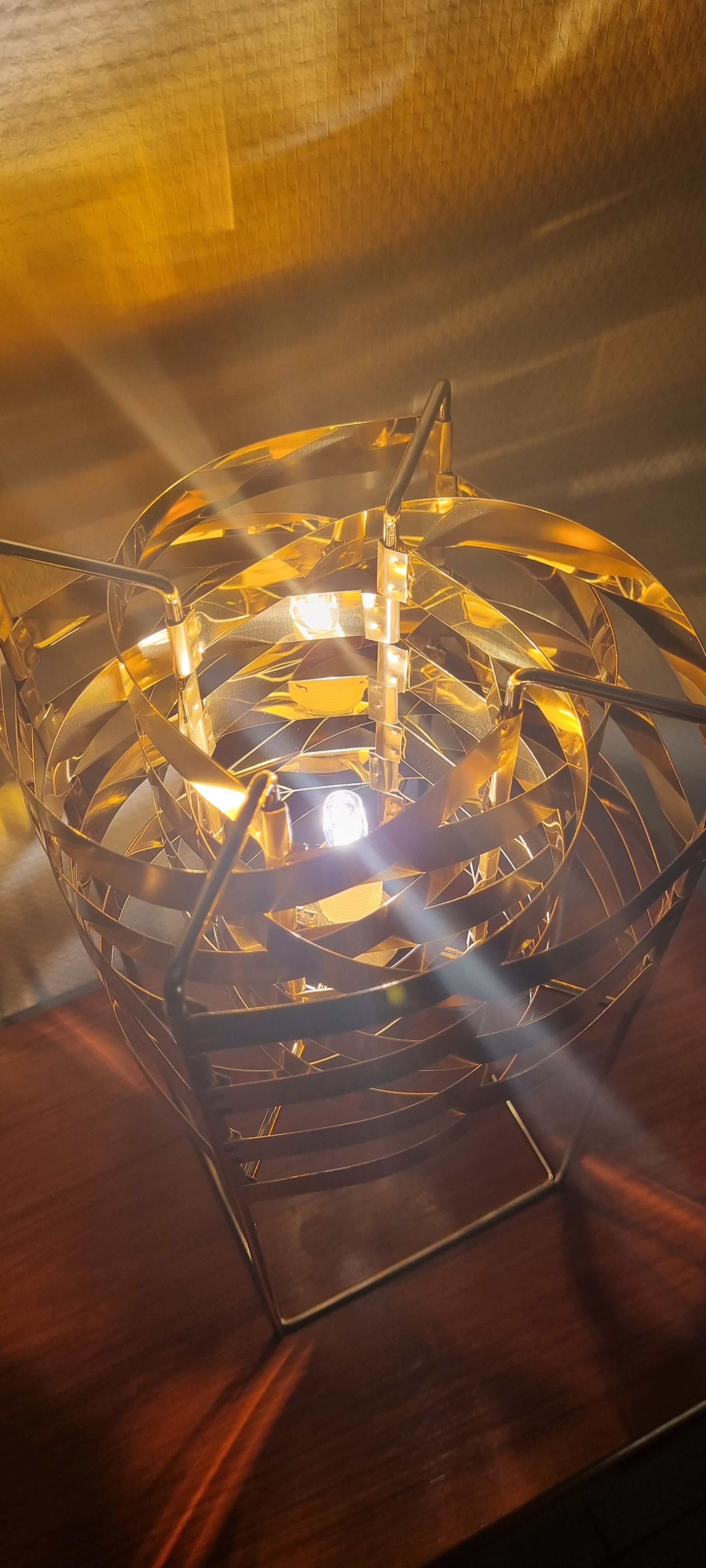 Lamp Sauze Ganymede copper finish