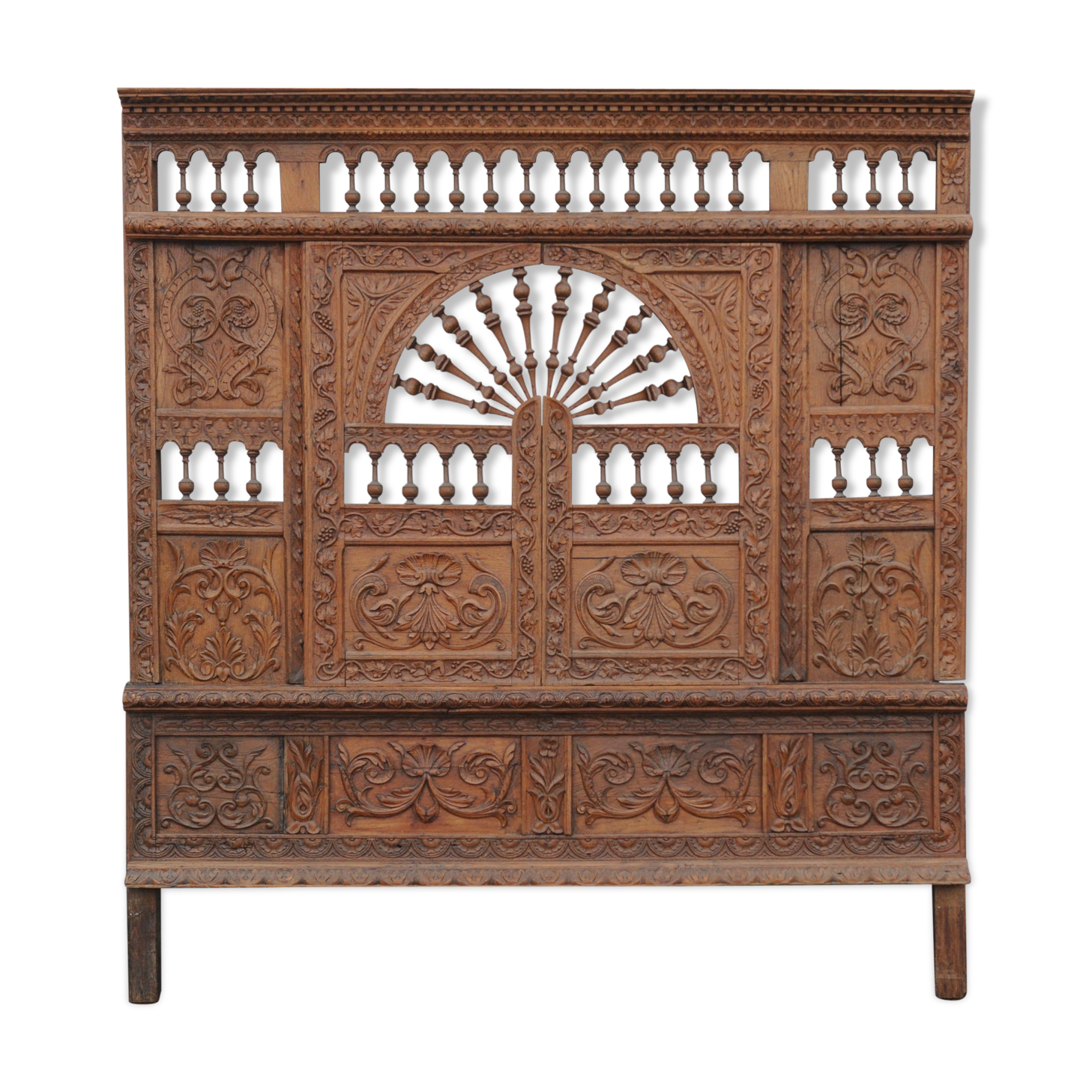 Wooden facade