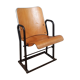 Vintage folding seat in wood and iron N°11