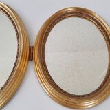 Vintage triptych mirror