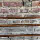 1900s bamboo style wooden towel rack