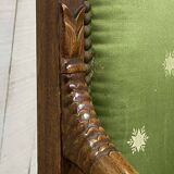 Paire de fauteuils style Empire en acajou, travail des années 50