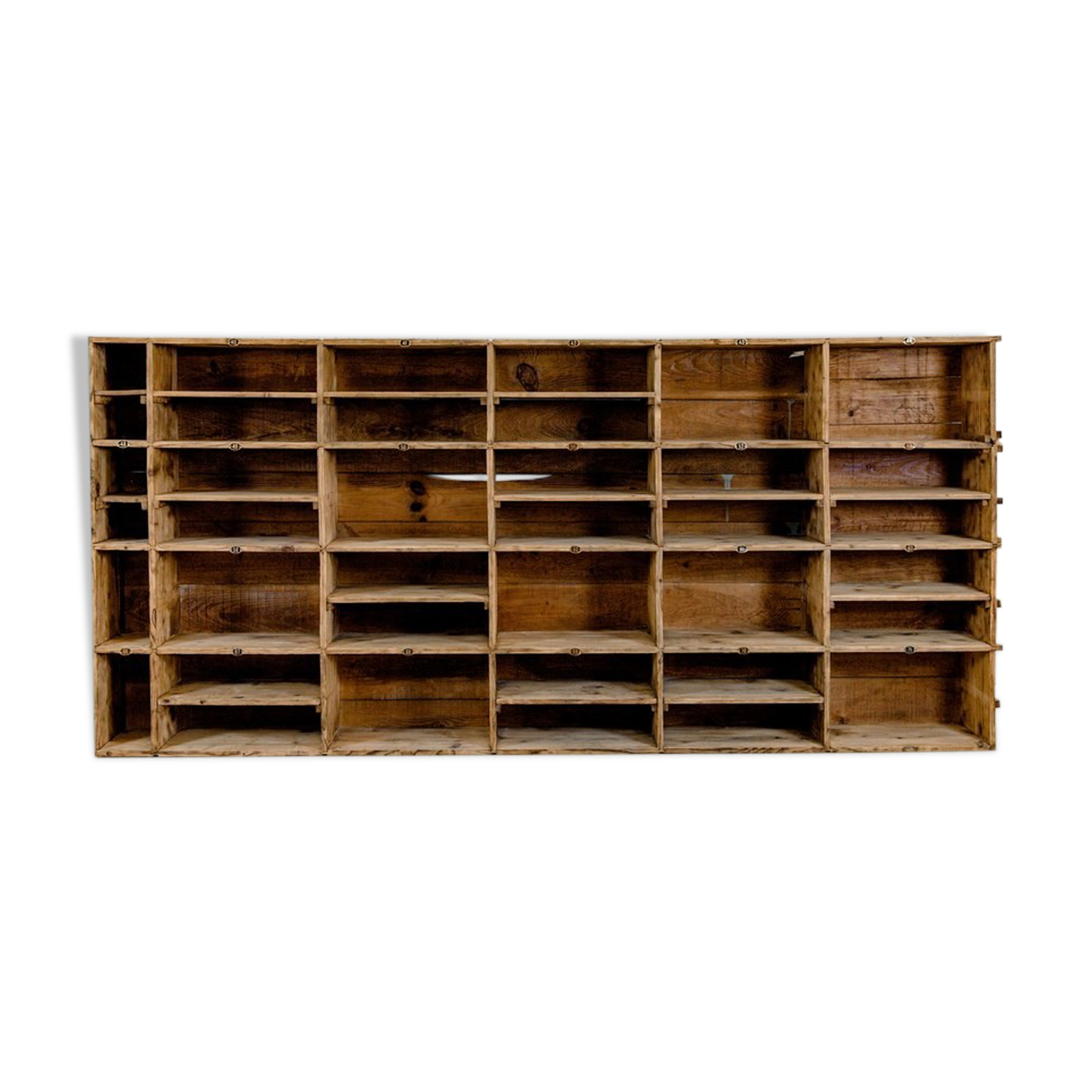 Furniture with 38 factory lockers